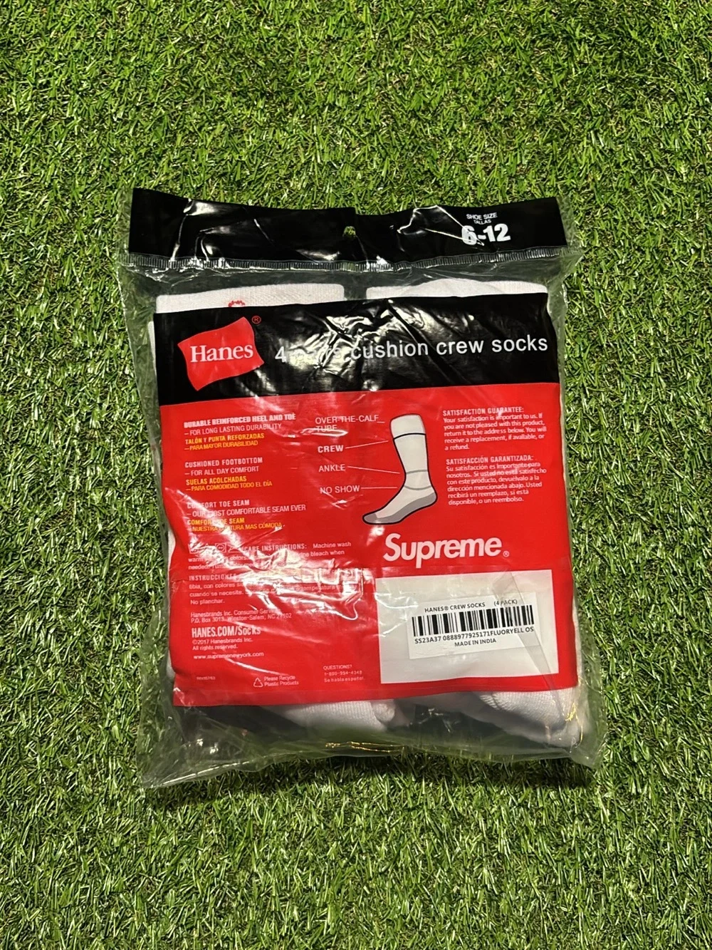 Hanes supreme socks